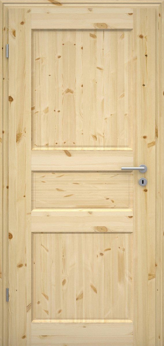 Echtholztüren inklusive Zarge und Türgriff - Meine Tür