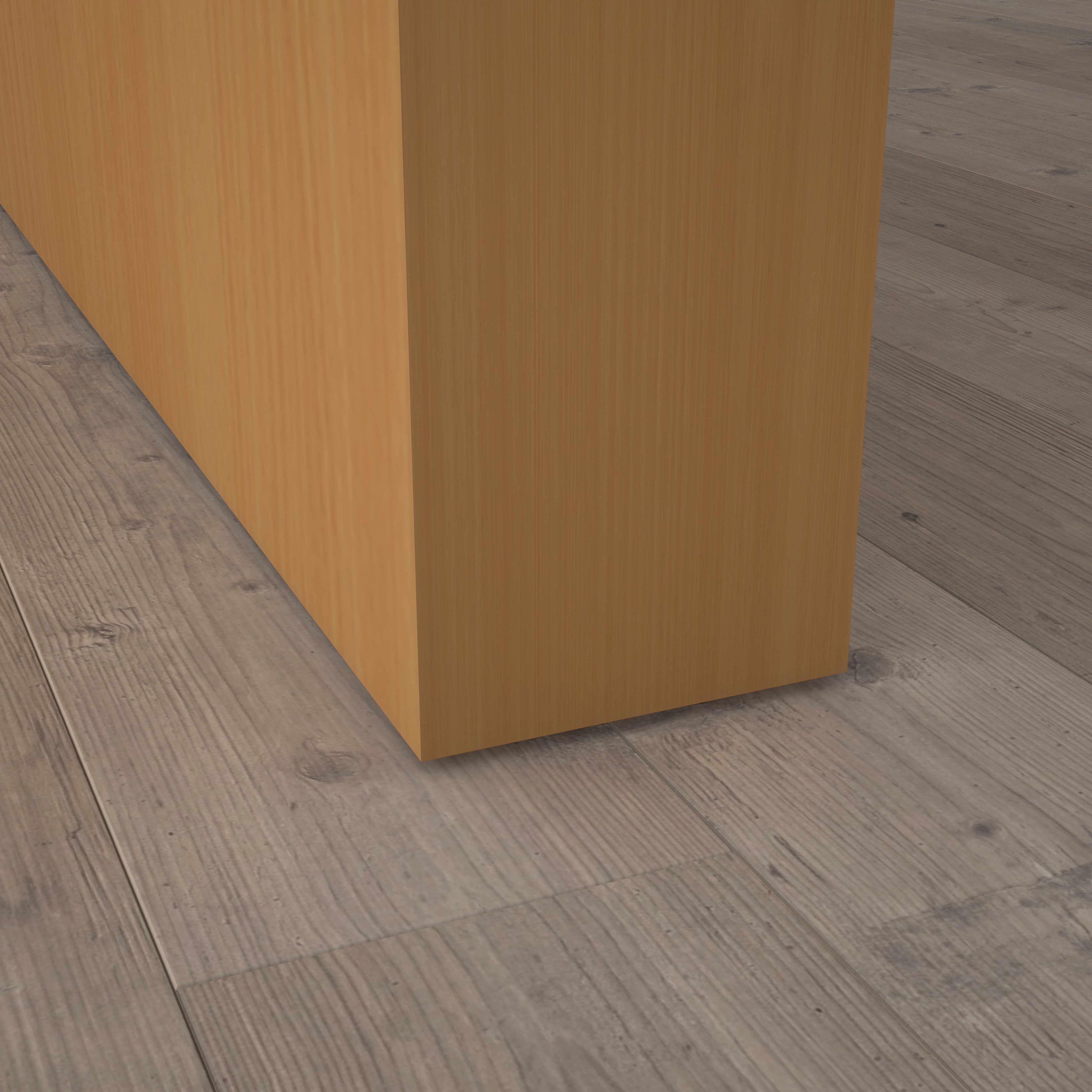 Stumpfeinschlagende Tür mit Zarge CPL Buche | ohne Schlüssellochbohrung