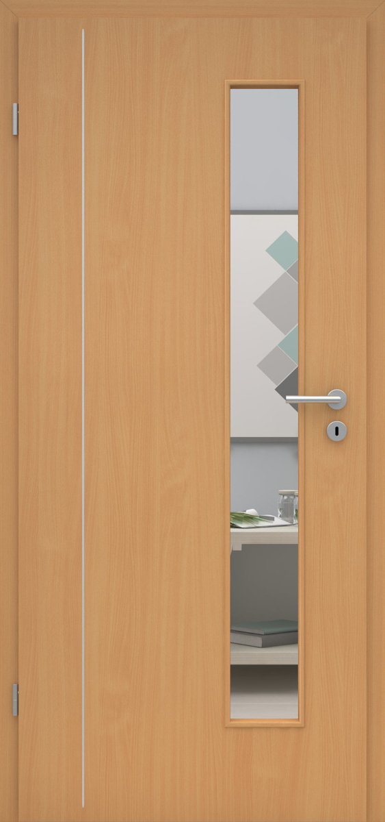 CPL Buche LA 08S Innentür mit Lisene L4 - Meine Tür