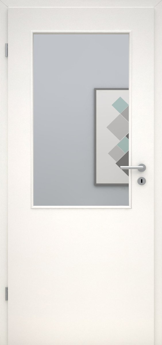 CPL Uni weiß RAL 9016 LA 02 Innentür - Meine Tür