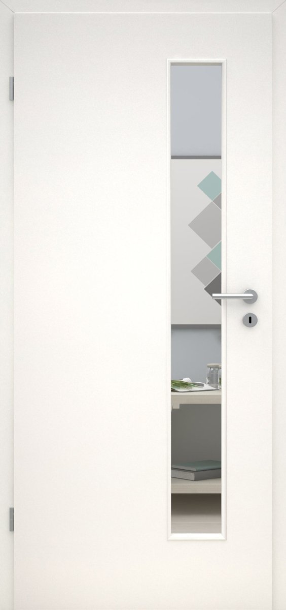 CPL Uni weiß RAL 9016 LA 08S Innentür - Meine Tür