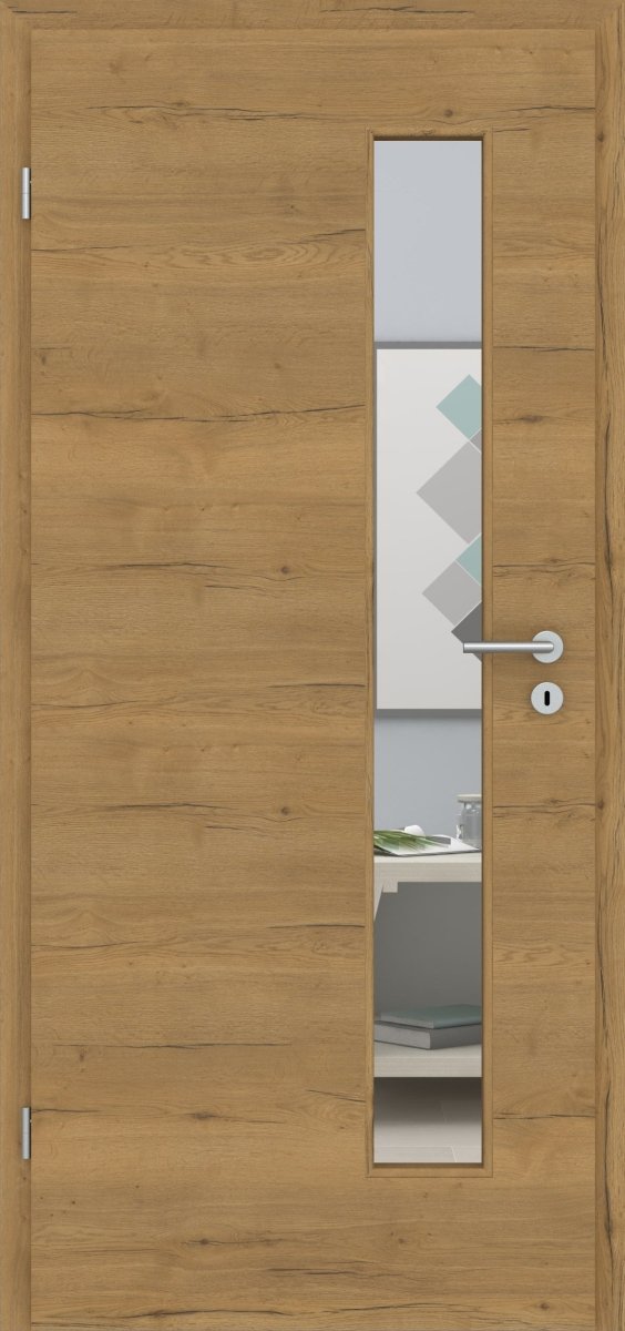 CPL Vicco Eiche Honig LA 08S Innentür Queroptik - Meine Tür