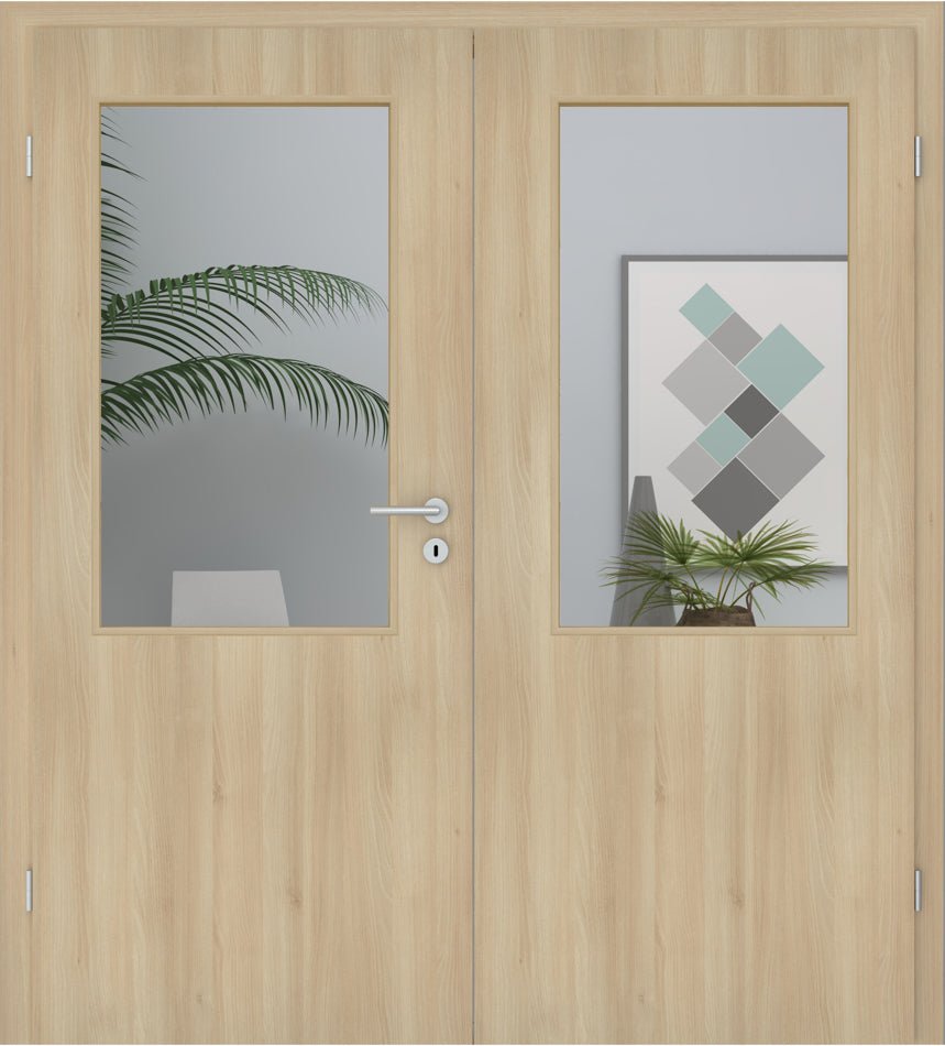 Doppelflügeltür CPL Akazie LA 02 - Meine Tür