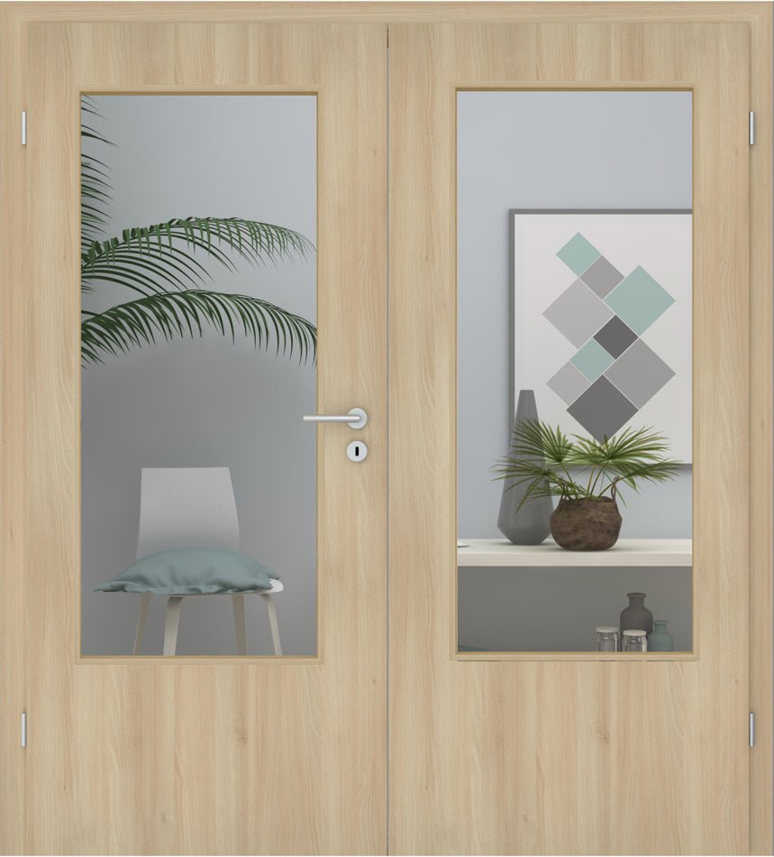 Doppelflügeltür CPL Akazie LA - Meine Tür