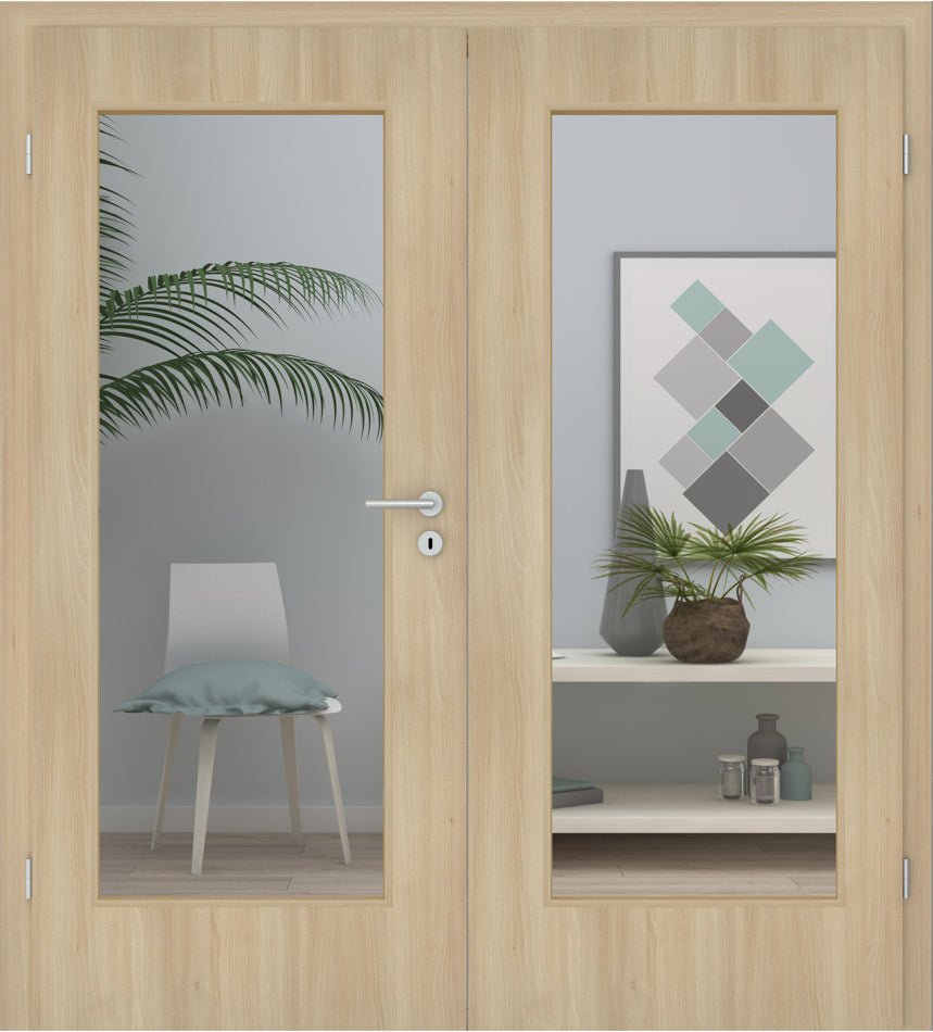 Doppelflügeltür CPL Akazie LA XL - Meine Tür