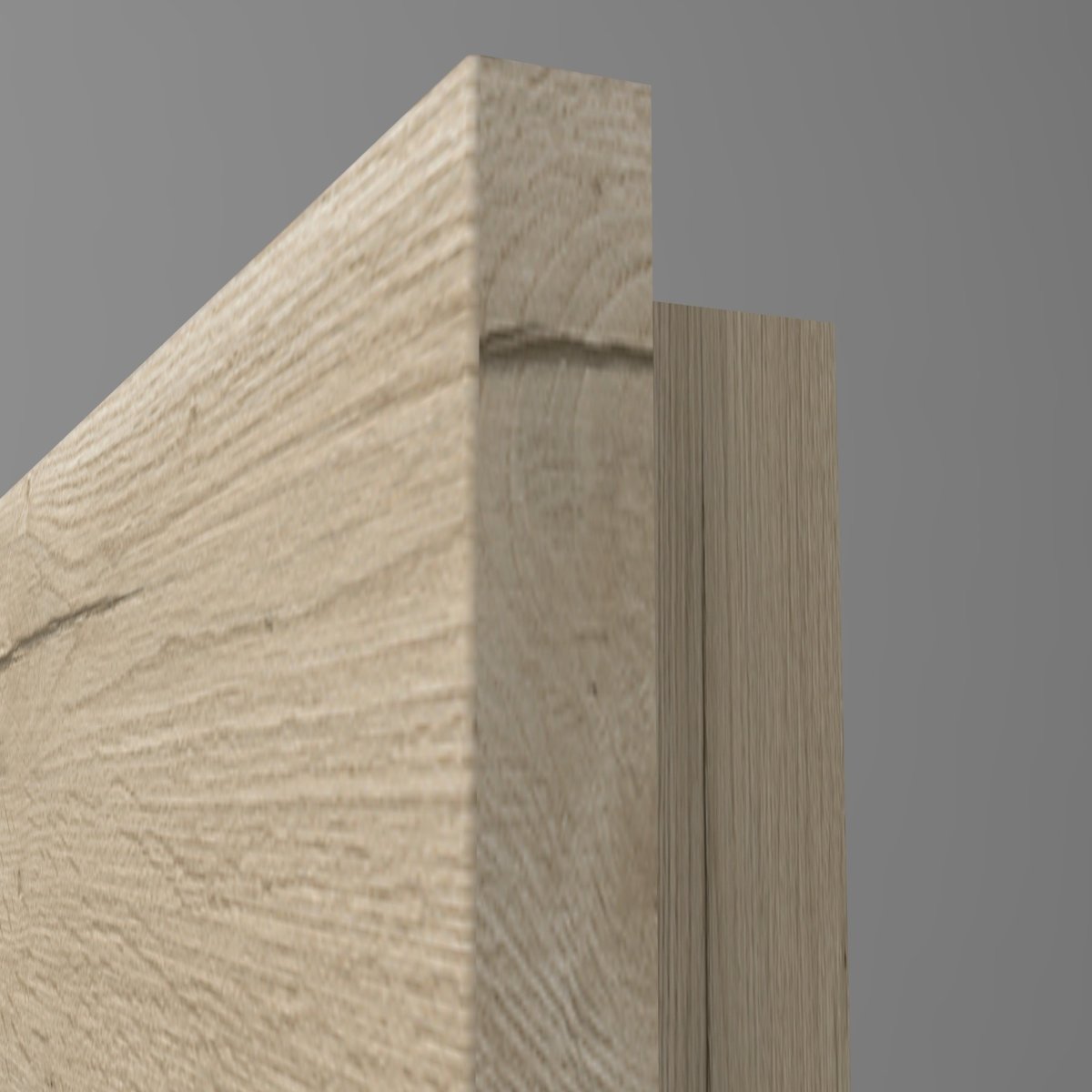 Doppelflügeltür CPL Alex Sand LA 02 Queroptik - Meine Tür