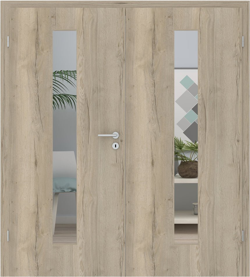 Doppelflügeltür CPL Alex Sand LA 08M - Meine Tür