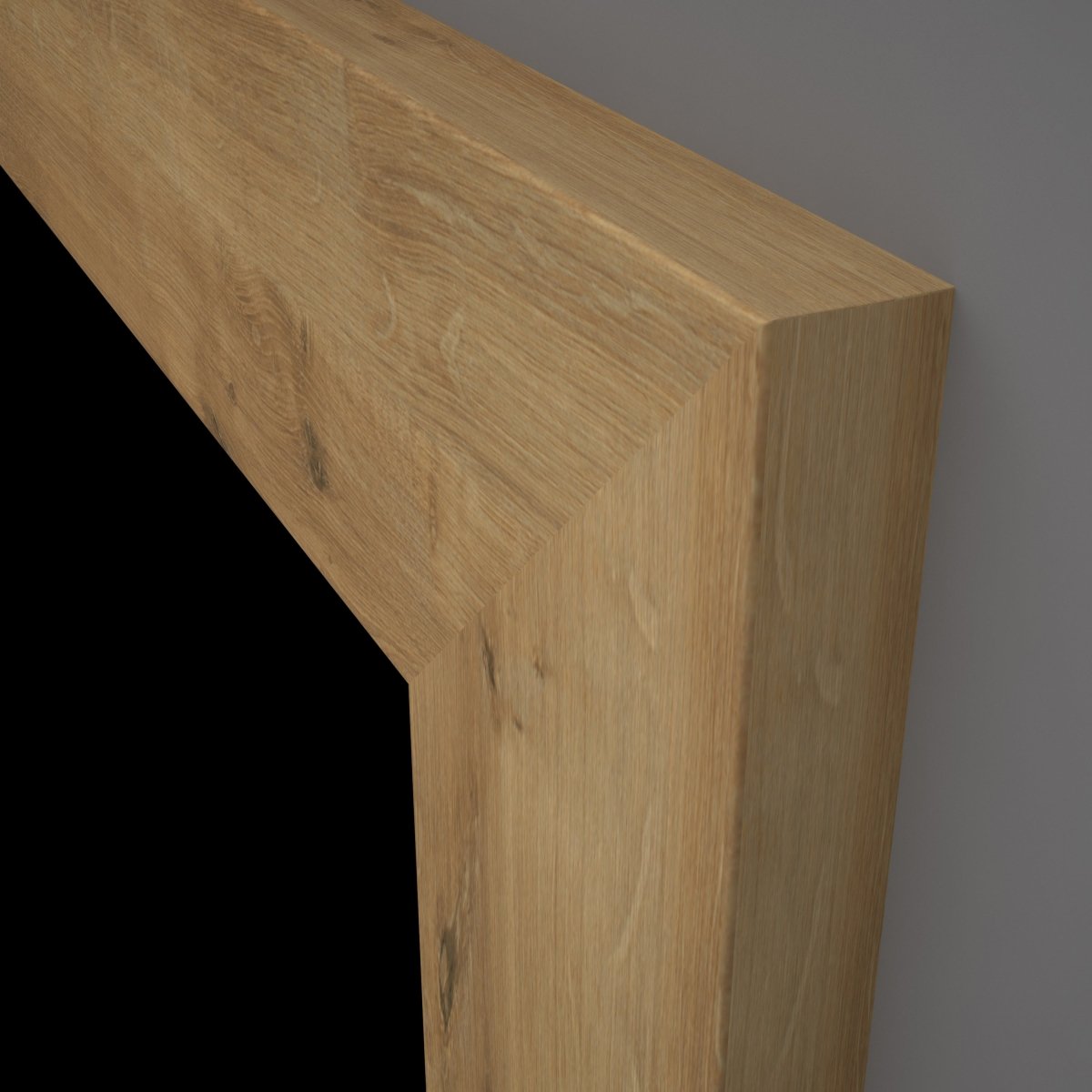 Doppelflügeltür CPL Eiche astig Queroptik LA 02 - Meine Tür