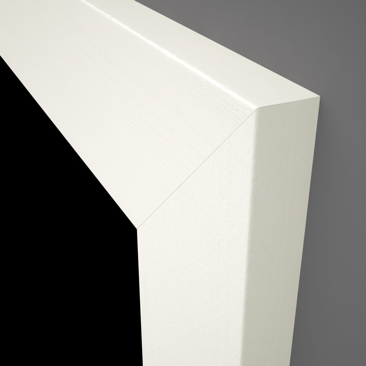 Doppelflügeltür CPL Esche weiß Struktur LA 02 - Meine Tür