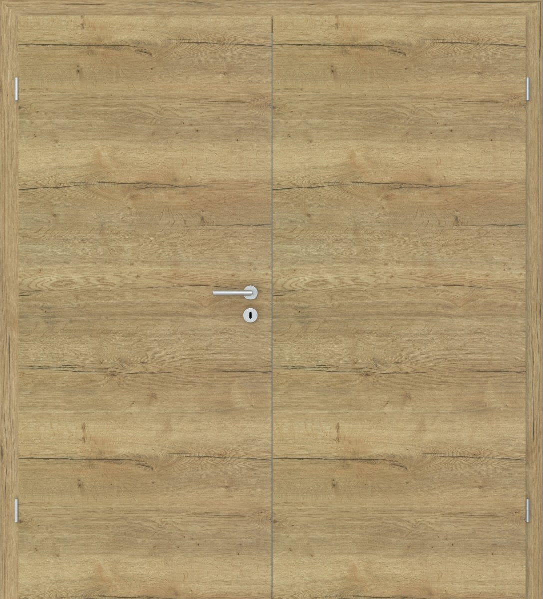 Doppelflügeltür CPL Lennart Eiche Natur Queroptik - Meine Tür