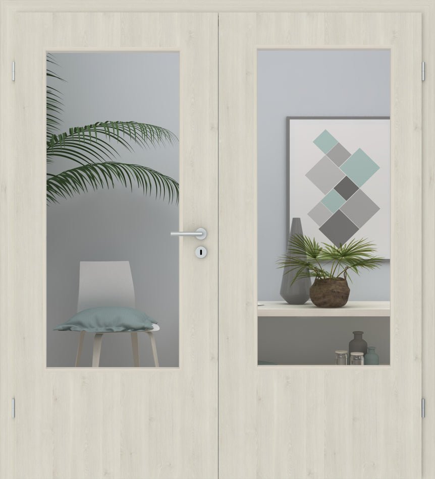 Doppelflügeltür CPL Merrx Ivory LA - Meine Tür