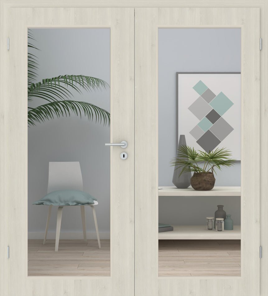 Doppelflügeltür CPL Merrx Ivory LA XL - Meine Tür