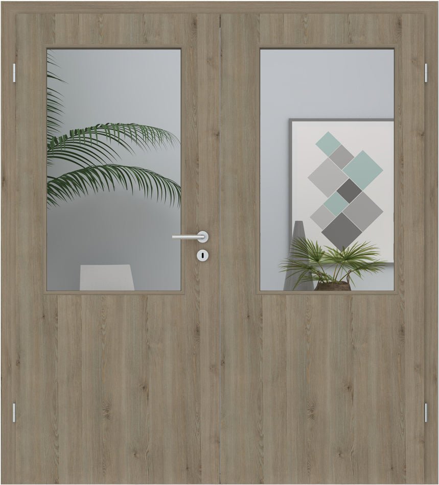Doppelflügeltür CPL Pinie Kivik LA 02 - Meine Tür