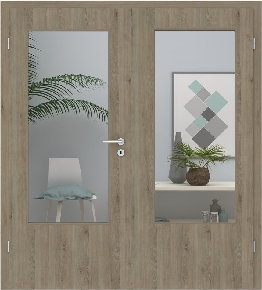 Doppelflügeltür CPL Pinie Kivik LA - Meine Tür