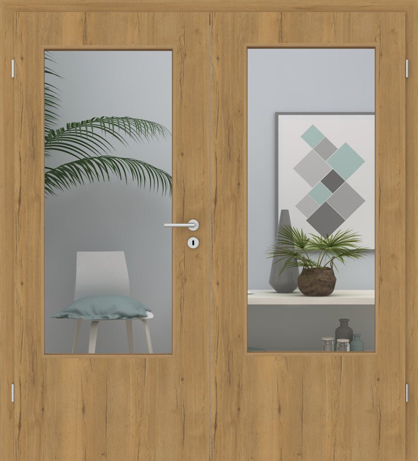 Doppelflügeltür CPL Vicco Eiche Honig LA - Meine Tür