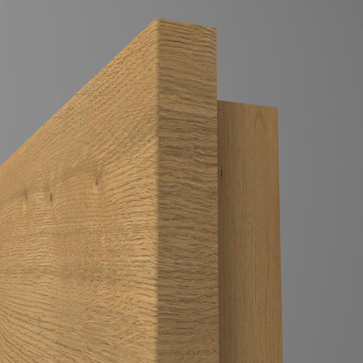 Doppelflügeltür CPL Vicco Eiche Honig Queroptik - Meine Tür