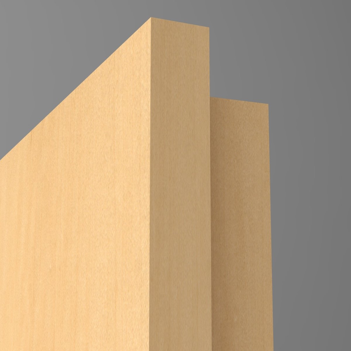 Doppelflügeltür Echtholz Ahorn lackiert - Meine Tür