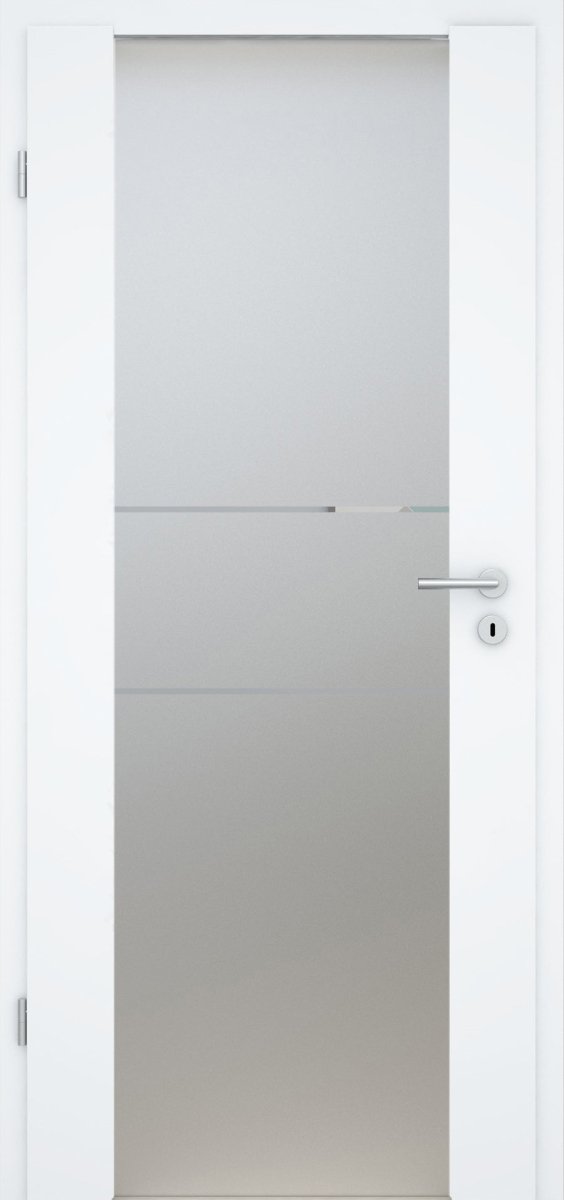 Innentür CPL Weißlack RAL 9003 Holzglastür Motiv KA 21 - Meine Tür