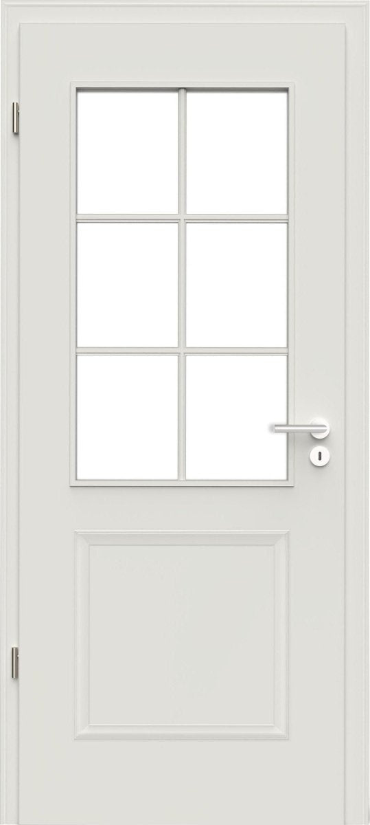 LEBO Formelle 20 LA SPR 6 Weißlack RAL 9010 Stiltür - Meine Tür