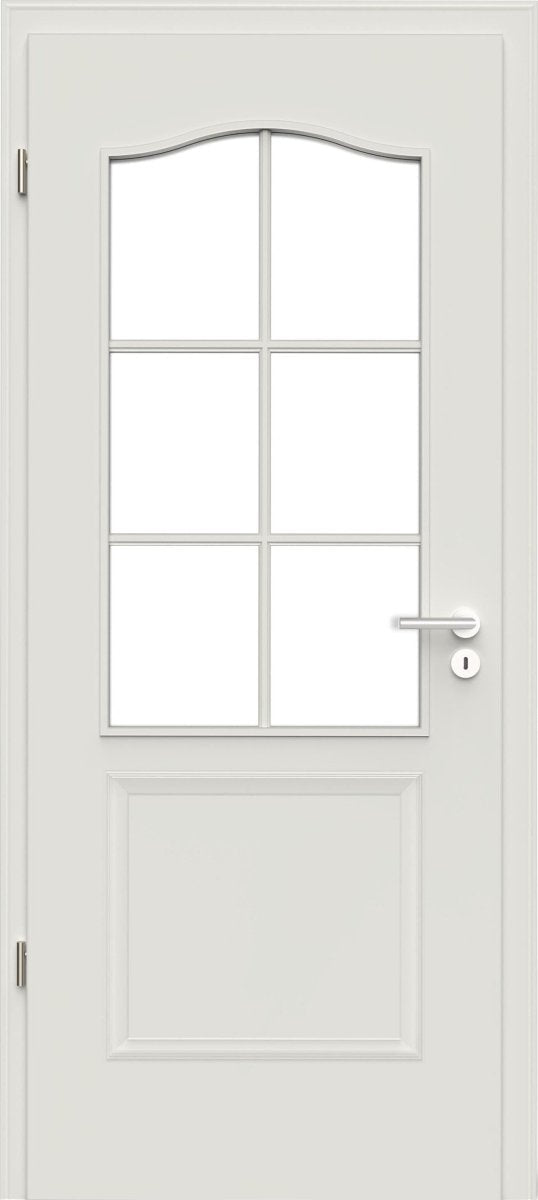 LEBO Formelle 21 LA SPR 6 Weißlack RAL 9010 Stiltür - Meine Tür