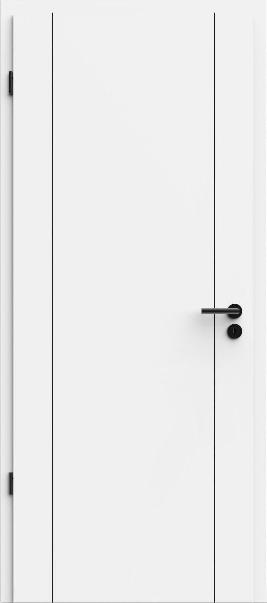 Lebo Innentür Nero 4 Weißlack RAL 9010 | Modernes Design - Meine Tür