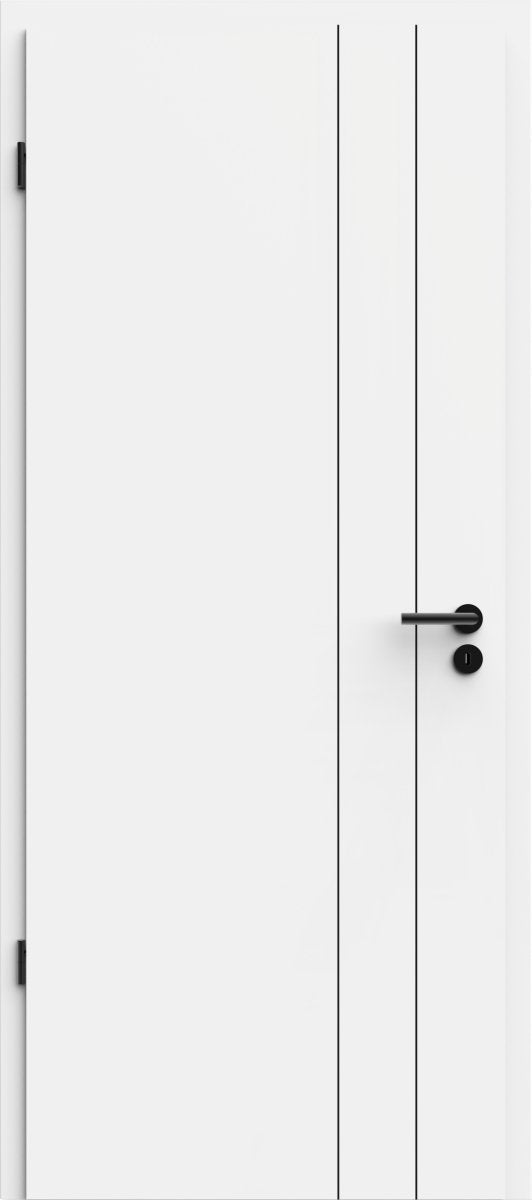 Lebo Innentür Nero 6 Weißlack RAL 9010 | Modernes Design - Meine Tür