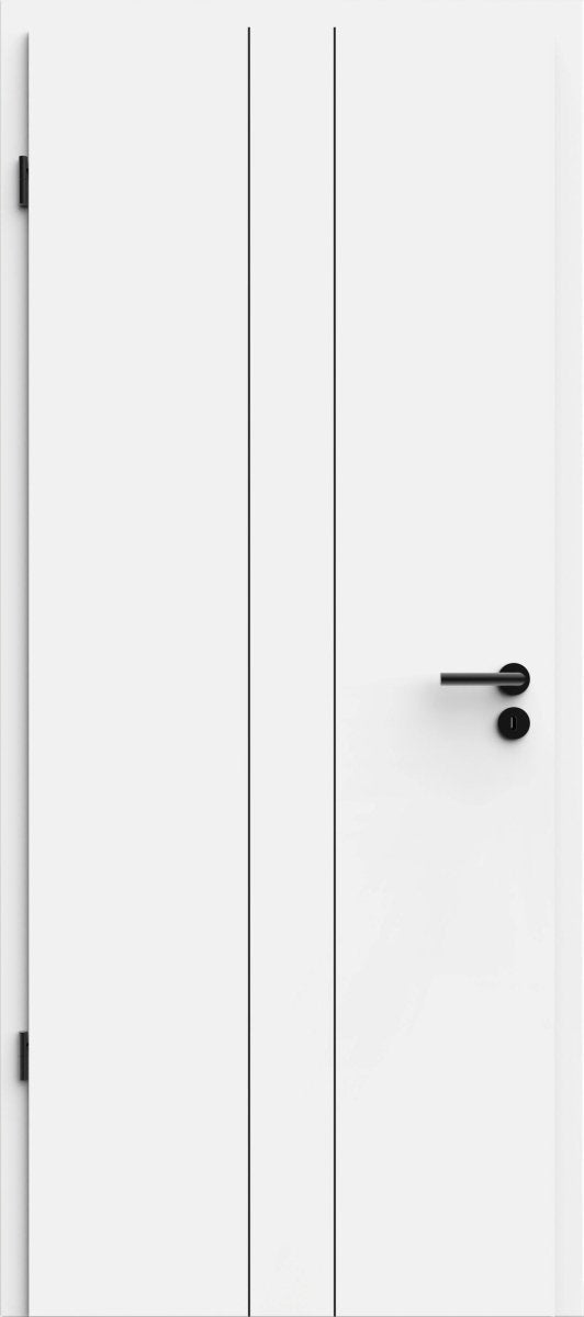 Lebo Innentür Nero 7 Weißlack RAL 9010 | Modernes Design - Meine Tür