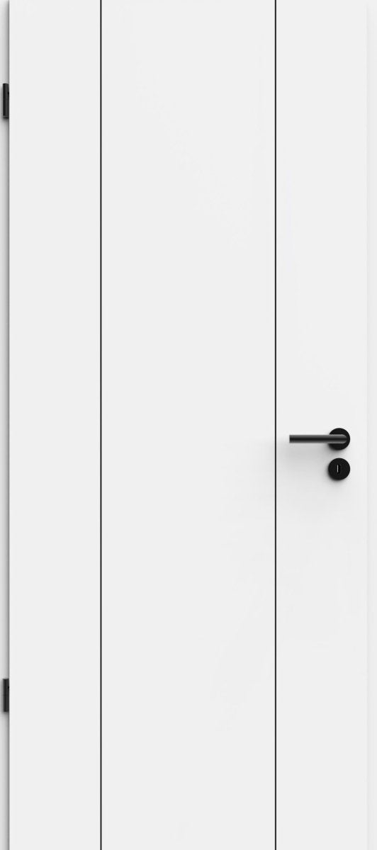 Lebo Innentür Nero 9 Weißlack RAL 9010 | Modernes Design - Meine Tür