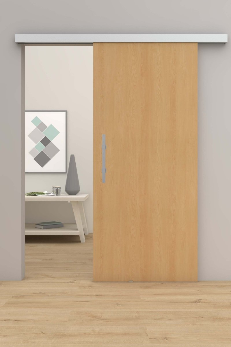 Schiebetür mit Laufschiene CPL Ahorn - Meine Tür