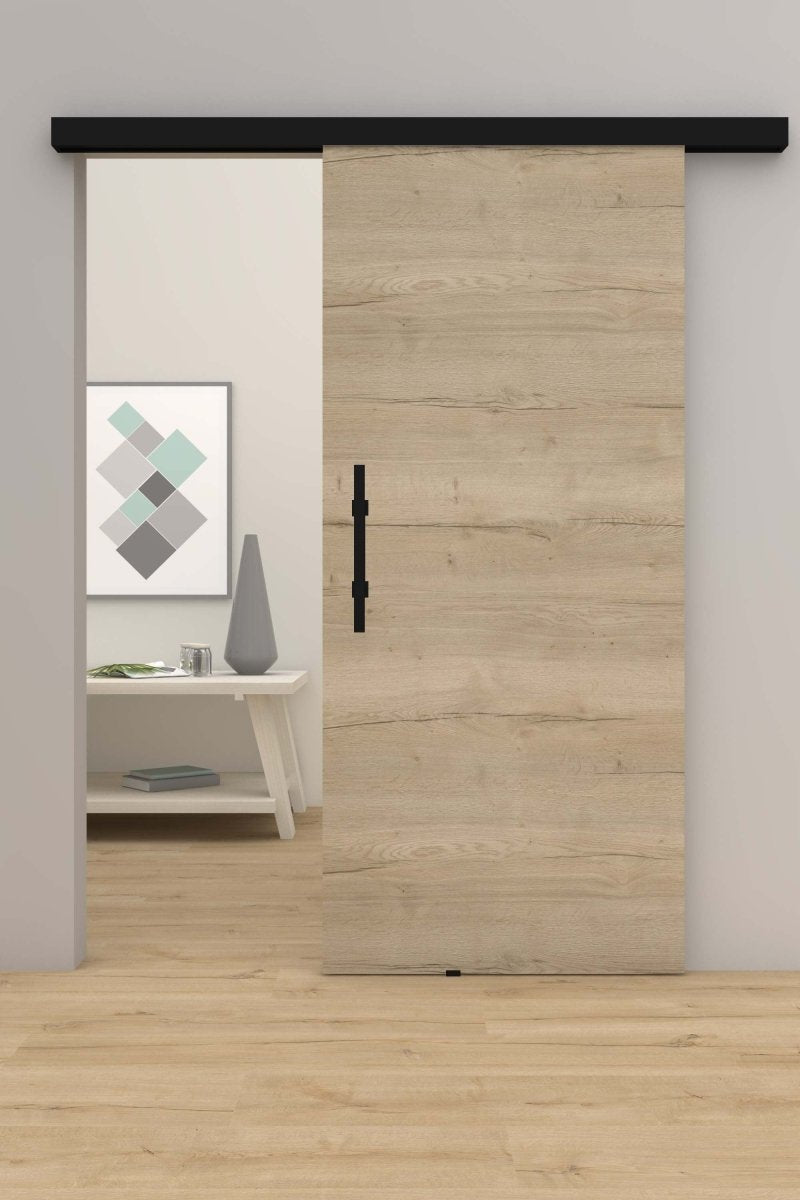 Schiebetür mit Laufschiene CPL Alex Sand Queroptik - Meine Tür