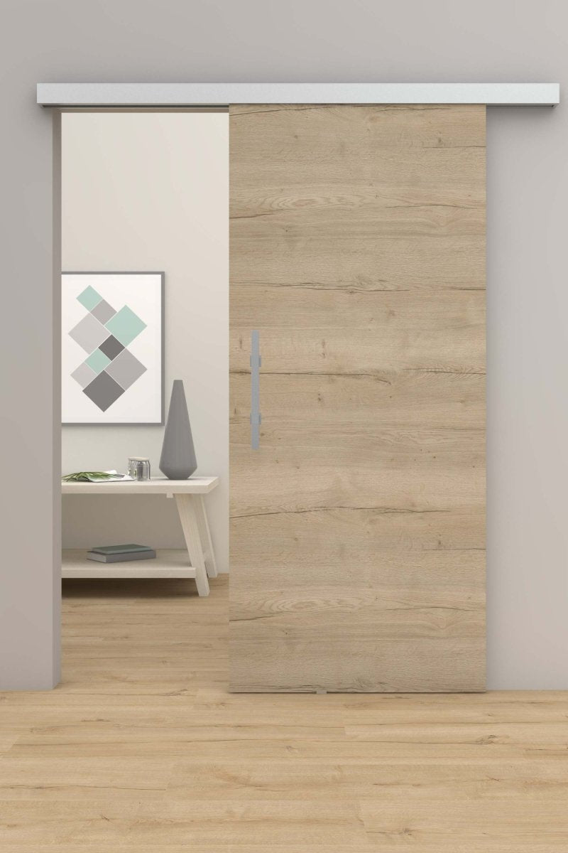 Schiebetür mit Laufschiene CPL Alex Sand Queroptik - Meine Tür