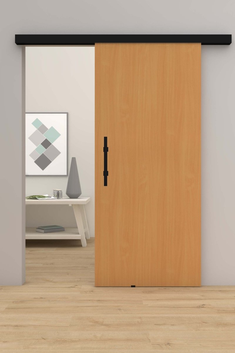 Schiebetür mit Laufschiene CPL Buche - Meine Tür