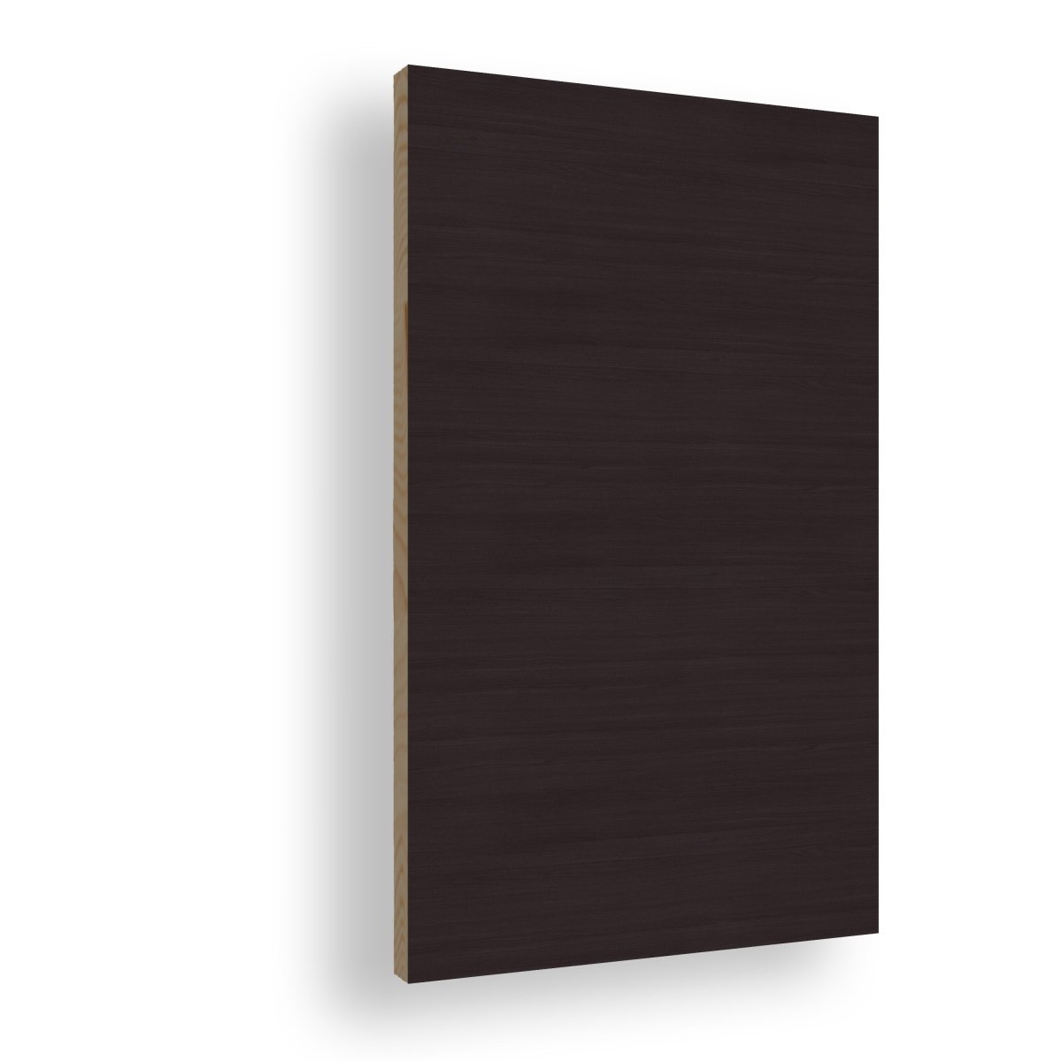 Schiebetür mit Laufschiene CPL Mattline Eiche Graphitgrau Queroptik - Meine Tür