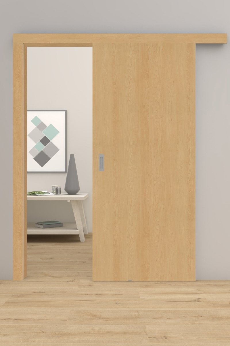 Schiebetür mit Zarge CPL Ahorn - Meine Tür