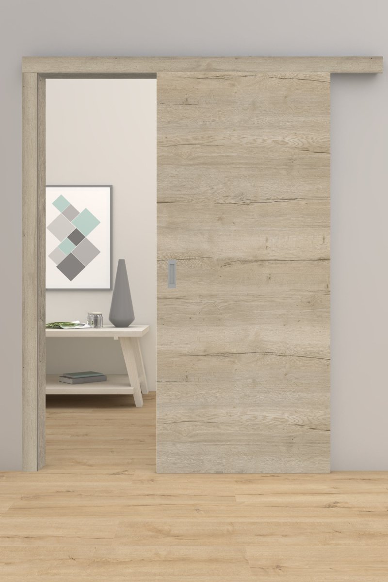Schiebetür mit Zarge CPL Alex Sand Queroptik - Meine Tür