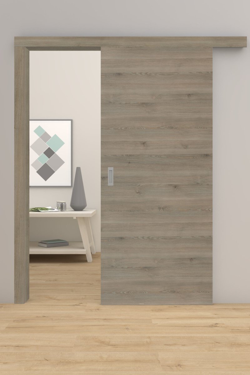 Schiebetür mit Zarge CPL Pinie Kivik Queroptik - Meine Tür