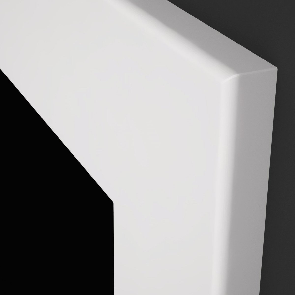 Schiebetür mit Zarge CPL Weißlack RAL 9010 - Meine Tür