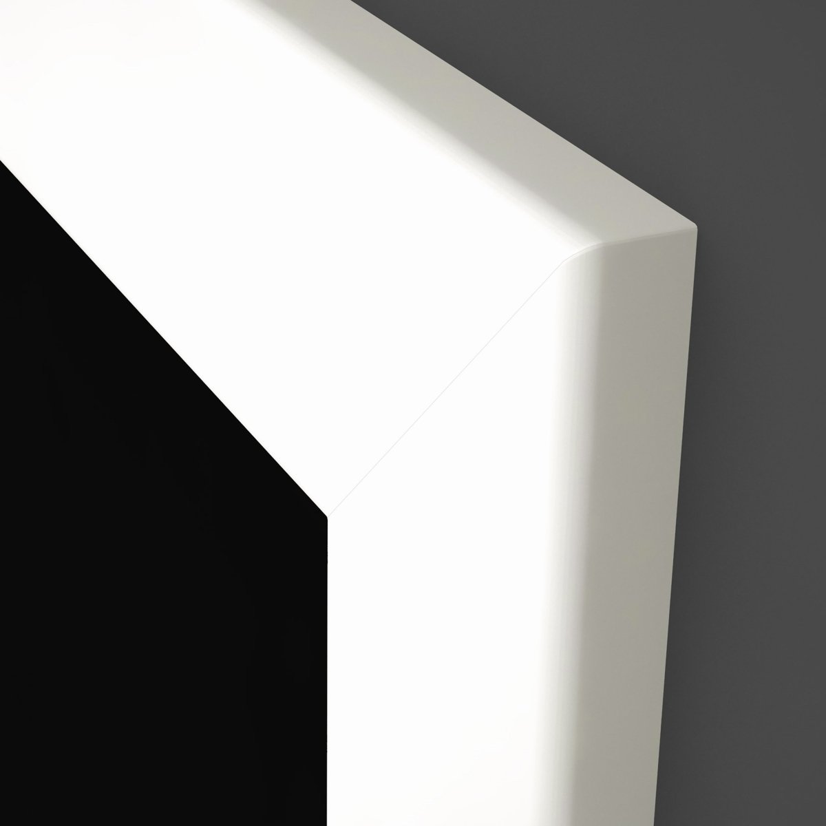 Schiebetür mit Zarge Hennes 2KB Weißlack RAL 9010 Stiltür - Meine Tür