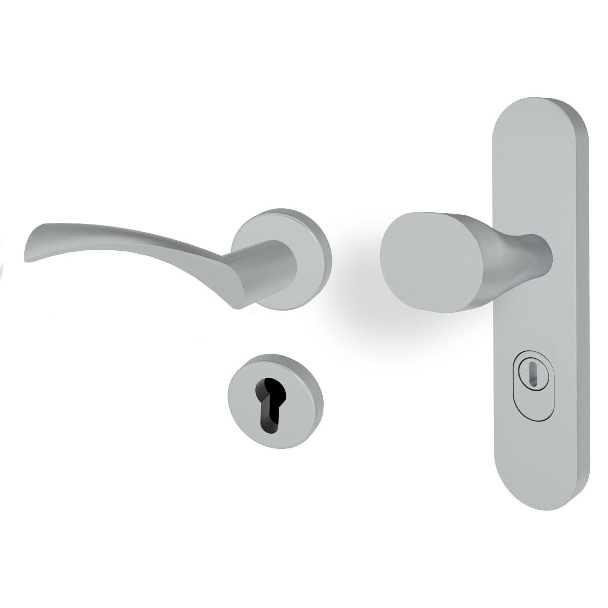 Schutzbeschlag Helios GAV Edelstahl matt - Meine Tür