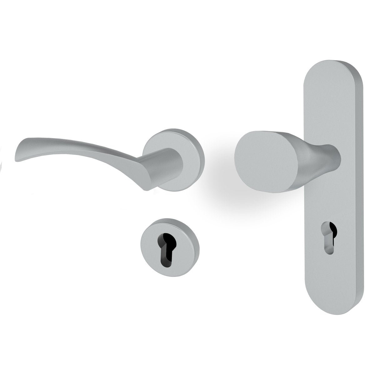 Schutzbeschlag Helios GAV Edelstahl matt - Meine Tür