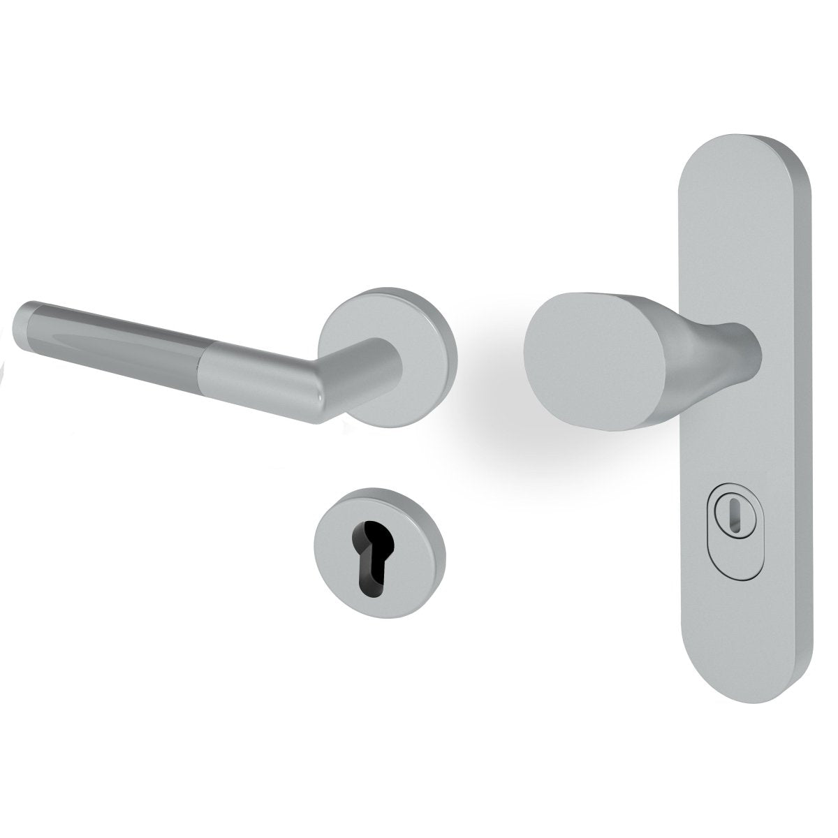 Schutzbeschlag Helios MEN Edelstahl - Chrom - Meine Tür