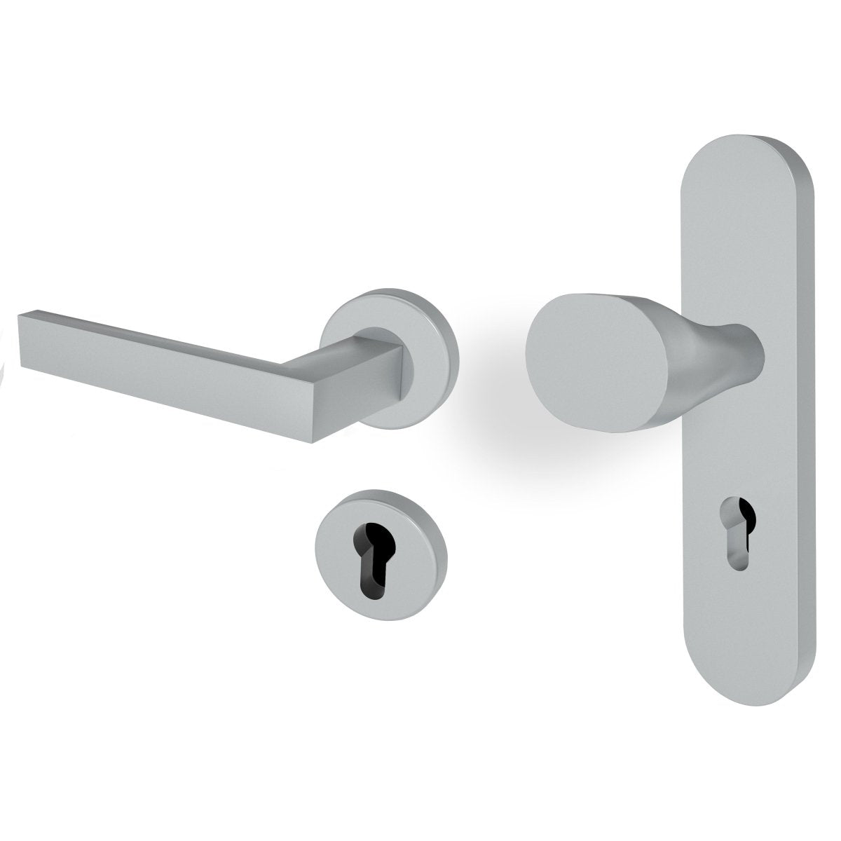 Schutzbeschlag Helios RHO Edelstahl matt - Meine Tür