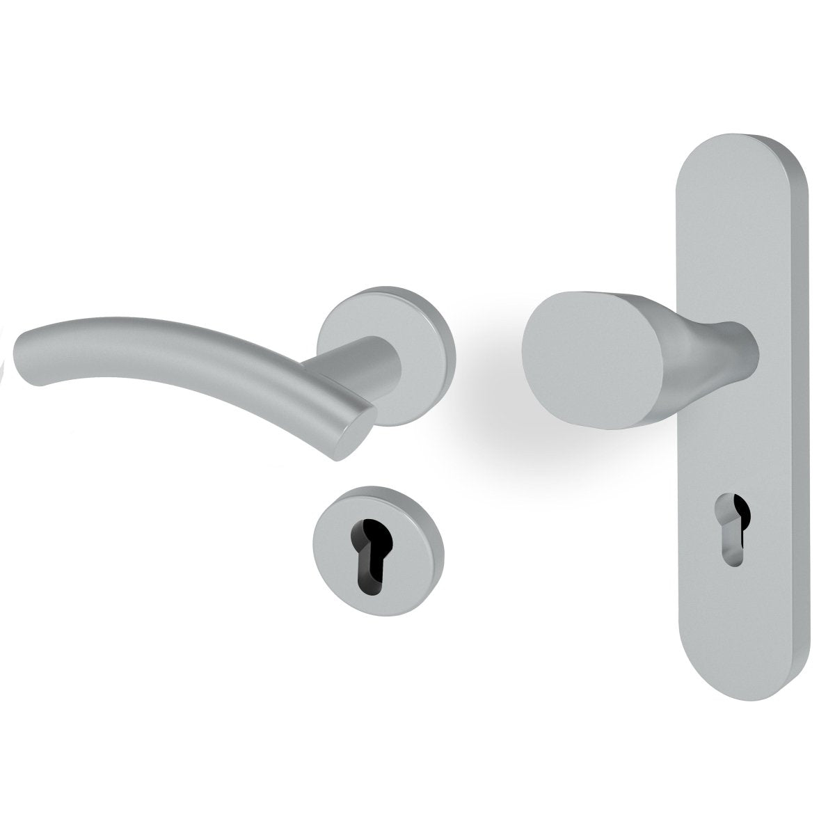 Schutzbeschlag Helios SYL Edelstahl matt - Meine Tür