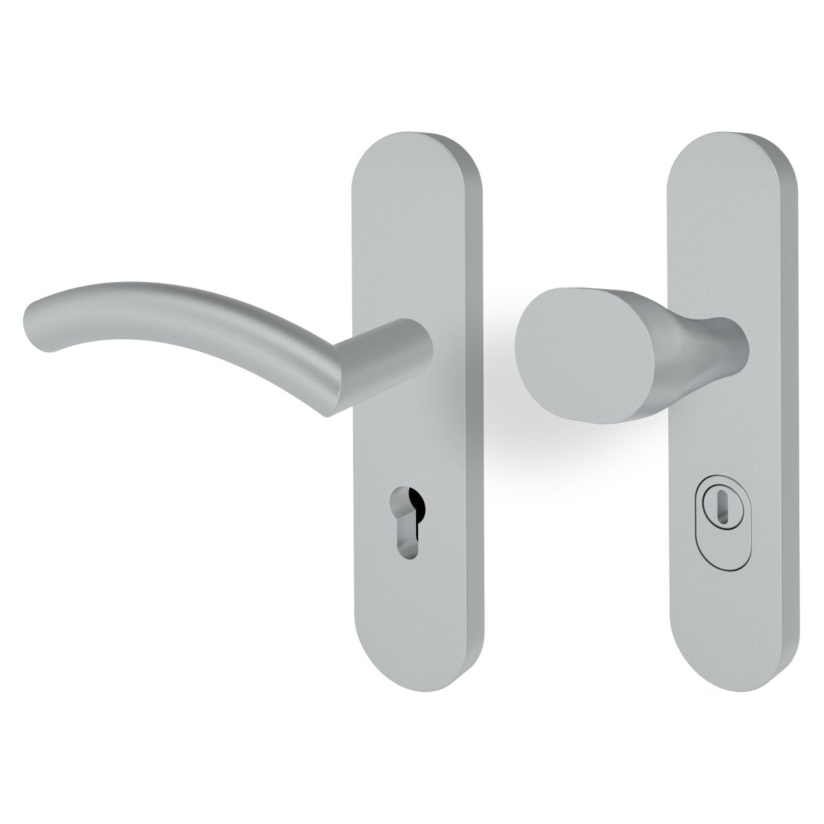 Schutzbeschlag Lunara HEL Edelstahl matt - Meine Tür