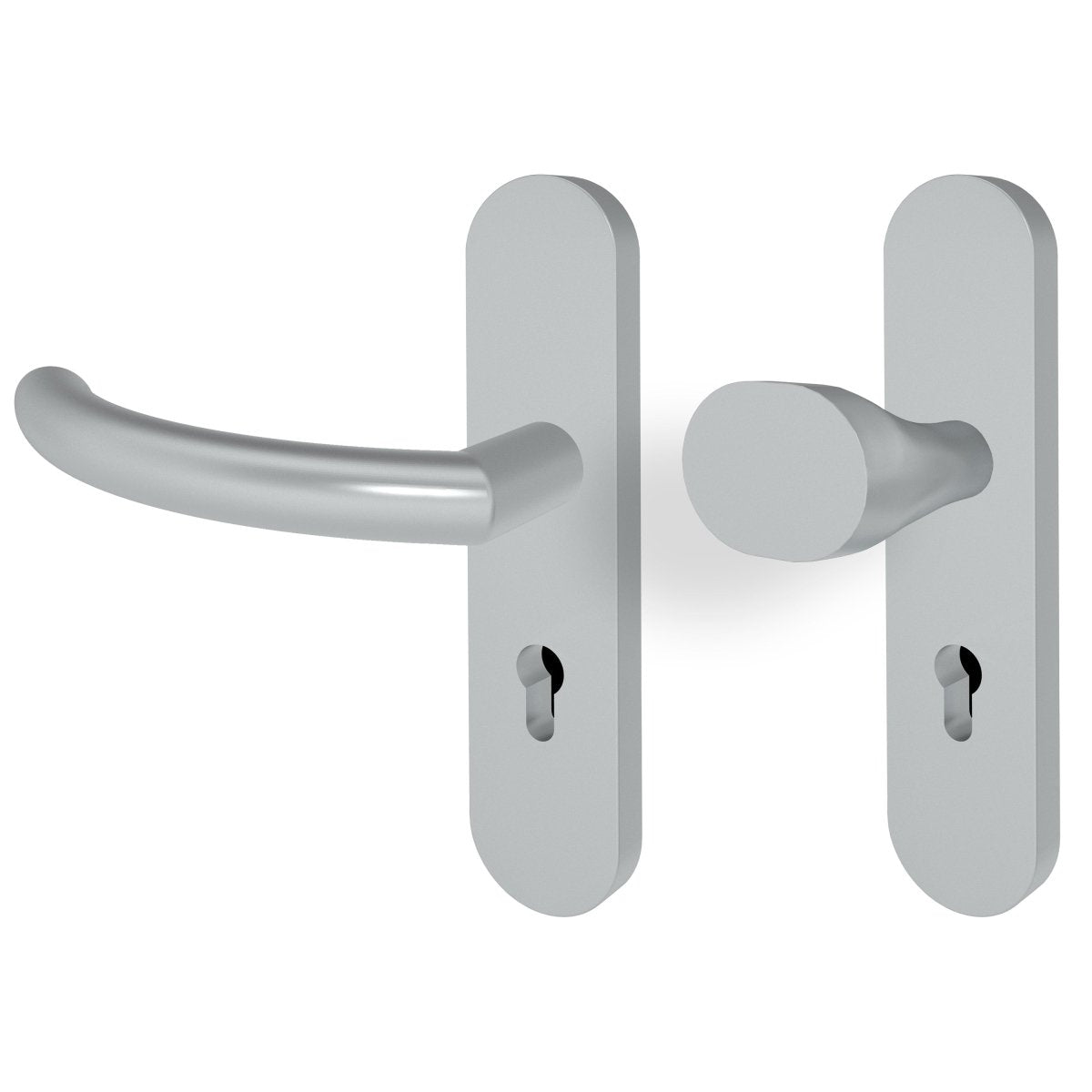 Schutzbeschlag Lunara LAN Edelstahl matt - Meine Tür