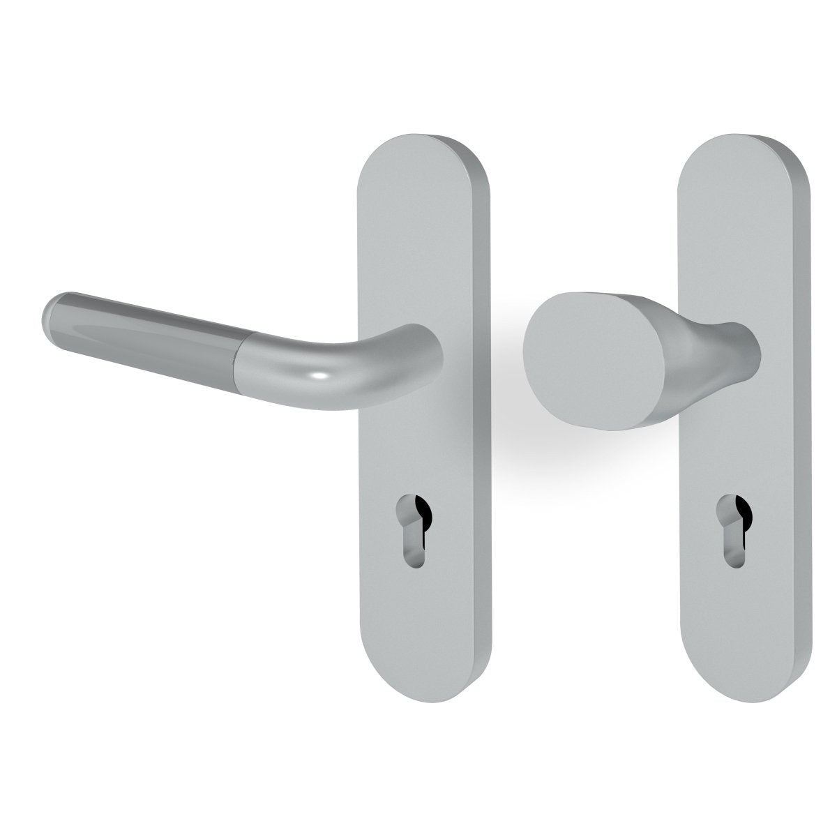 Schutzbeschlag Lunara VIV Edelstahl - Chrom - Meine Tür