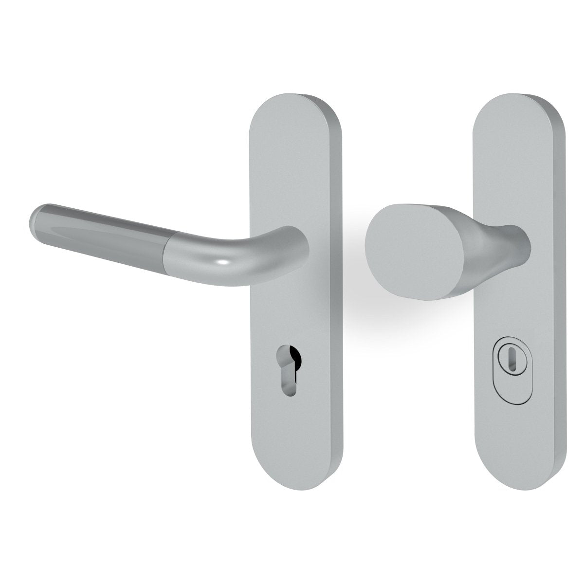 Schutzbeschlag Lunara VIV Edelstahl - Chrom - Meine Tür