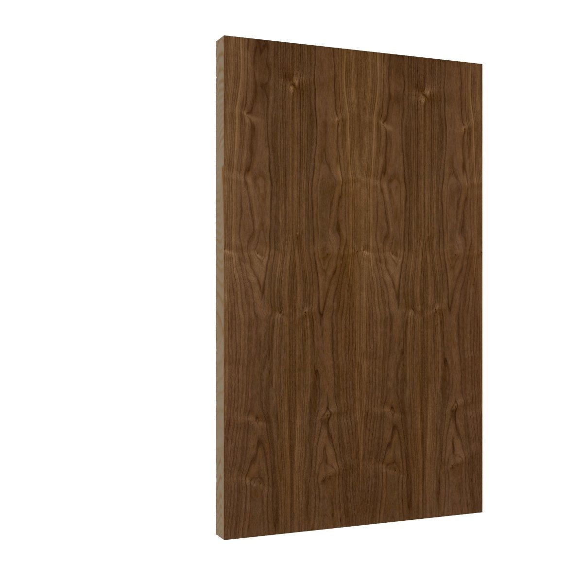 Stumpfeinschlagende Tür mit Zarge Amerikanisch Nussbaum lackiert | ohne Schlüssellochbohrung - Meine Tür