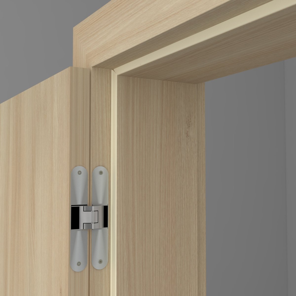 Stumpfeinschlagende Tür mit Zarge CPL Akazie - Meine Tür