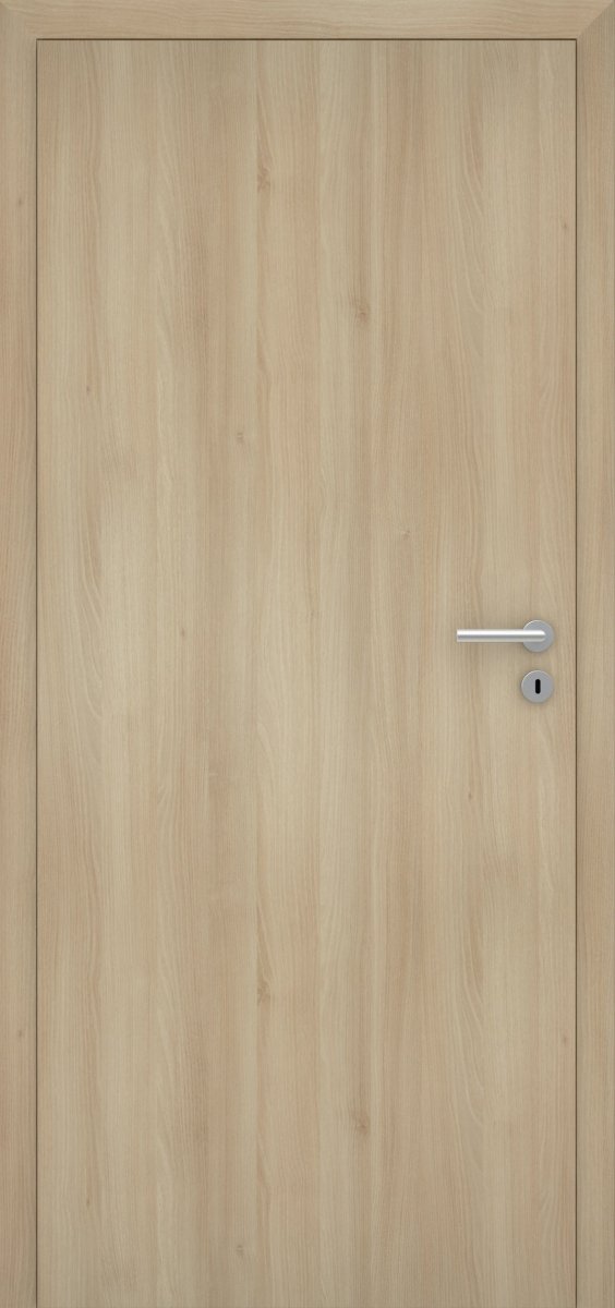 Stumpfeinschlagende Tür mit Zarge CPL Akazie - Meine Tür